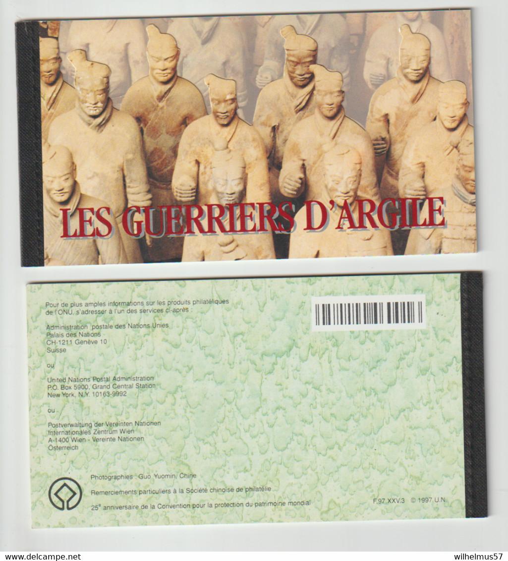 (D264) UNO Geneva Booklet  Les Guerriers DÁrgile MNH - Postzegelboekjes