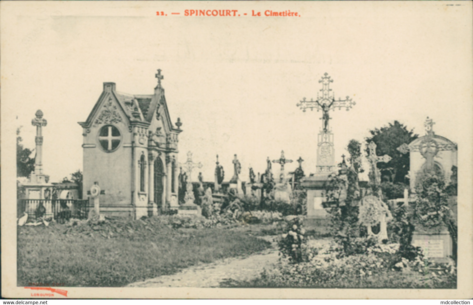 55 SPINCOURT / Le Cimetiere / - Spincourt