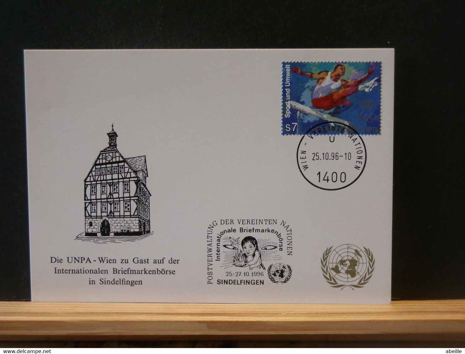 65/594D 4 CP  WIEN 1996 - Covers & Documents