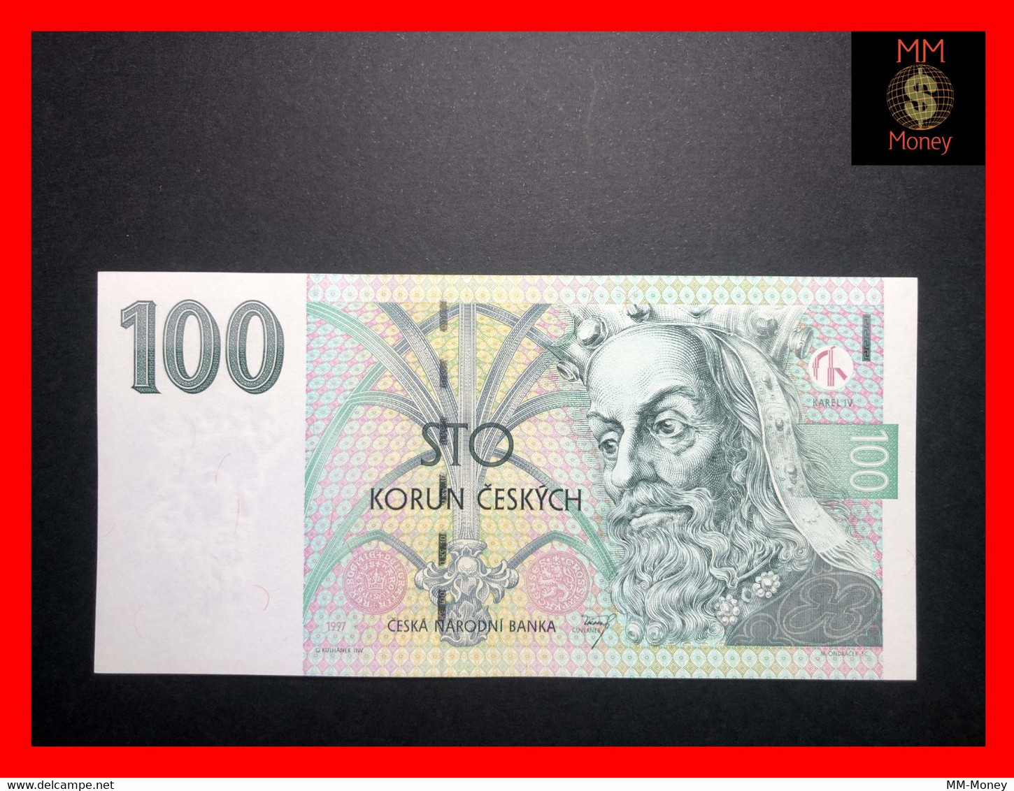 Czech Republic - CZECHIA  100 Korun  1997  P. 18  XF \ AU - República Checa