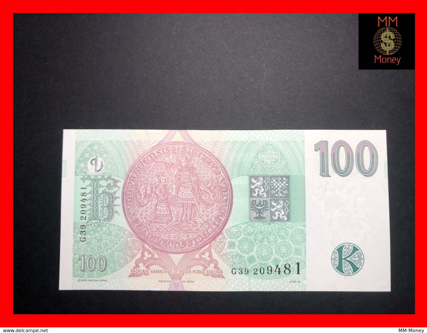 Czech Republic - CZECHIA  100 Korun  1997  P. 18  XF \ AU - República Checa