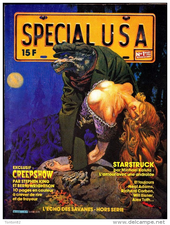 L'Écho Des Savanes - Hors Série - Spécial U.S.A . N° 1 - (  Mars 1983 ) . - L'Echo Des Savanes