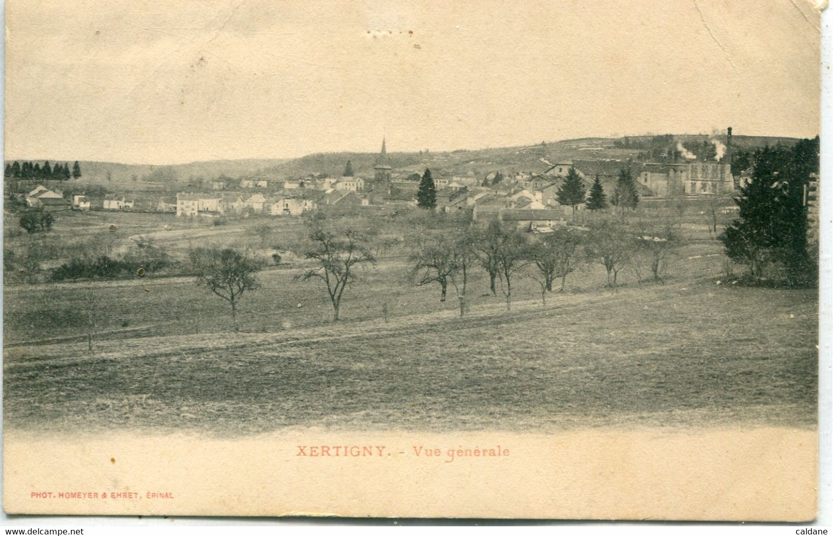 --88- VOSGES  - XERTIGNY -  Vue. Generale - Xertigny