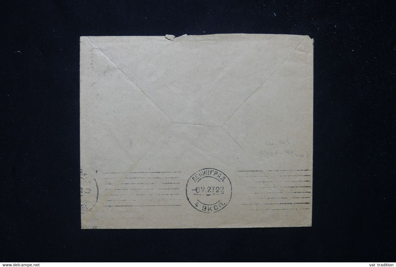 U.R.S.S. - Enveloppe Pour Riga En 1927 - L 77605 - Briefe U. Dokumente