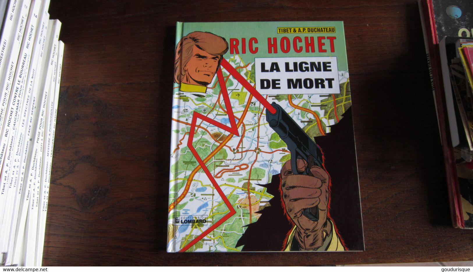 RIC HOCHET N°23 LA LIGNE DE MORT   TIBET DUCHATEAU - Ric Hochet