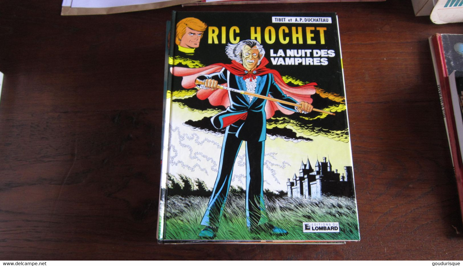 RIC HOCHET N°34 LA NUIT DES VAMPIRES    TIBET DUCHATEAU - Ric Hochet