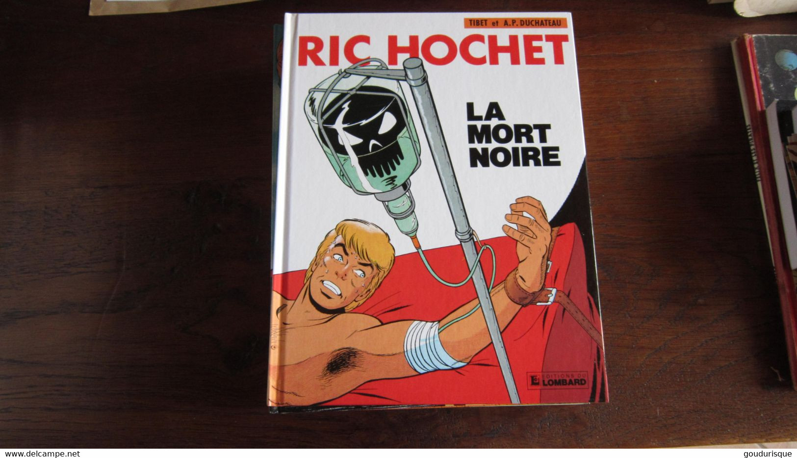 RIC HOCHET N°35 LA MORT NOIRE   TIBET DUCHATEAU - Ric Hochet