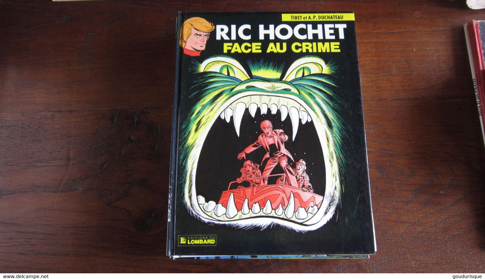 RIC HOCHET N°38 FACE AU CRIME  TIBET DUCHATEAU - Ric Hochet