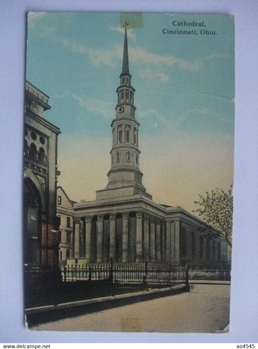 Q82 Postcard Cincinnati - Cathedral - Cincinnati