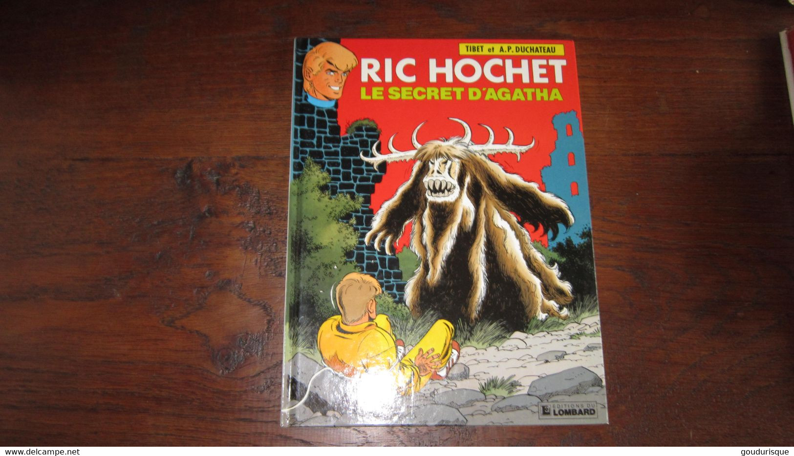 EO RIC HOCHET N°48 LE SECRET D'AGATHA  TIBET DUCHATEAU - Ric Hochet