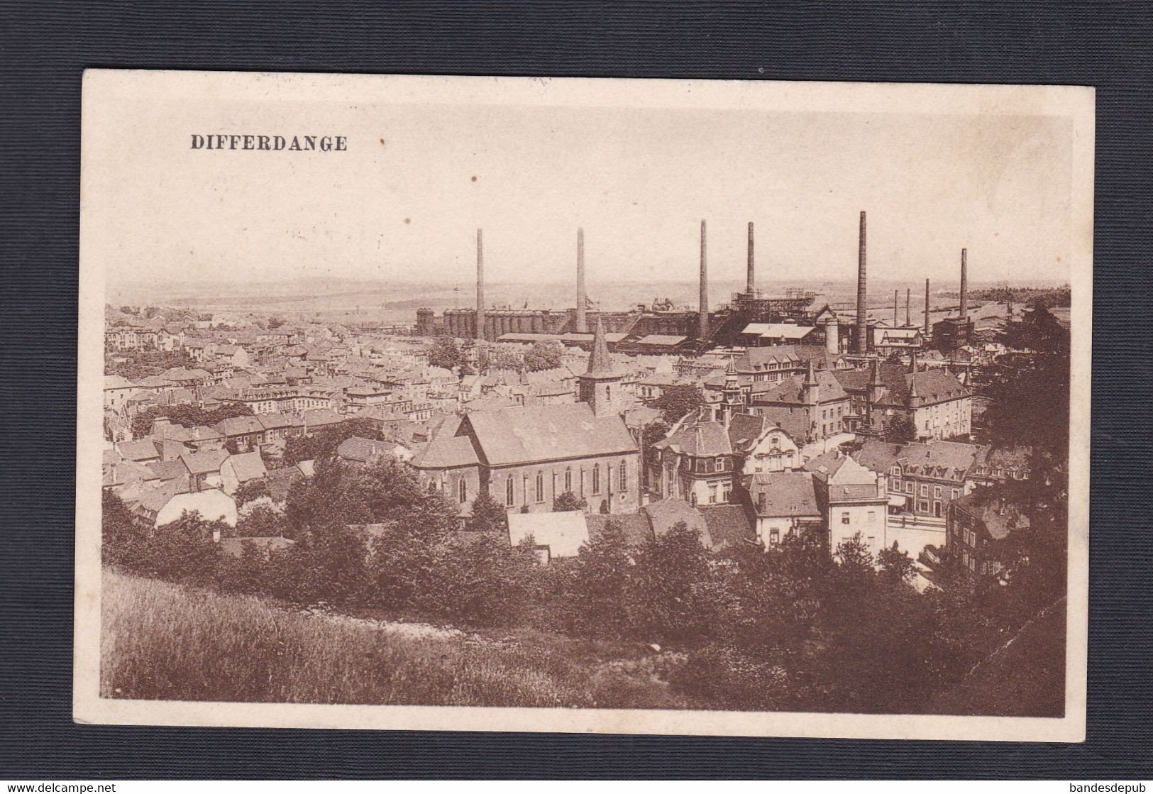 Luxembourg Differdange ( Vue Generale Panorama Usines Ed. Capus  44190) - Differdange