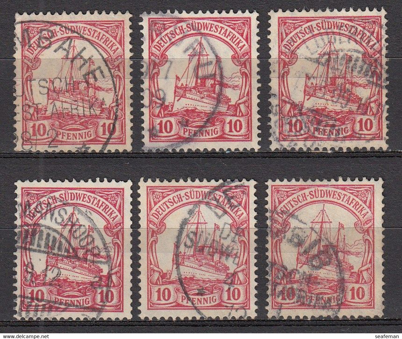 DUITSE-KOLONIEN many better postmark,high cw,see 84 scans [83DK]