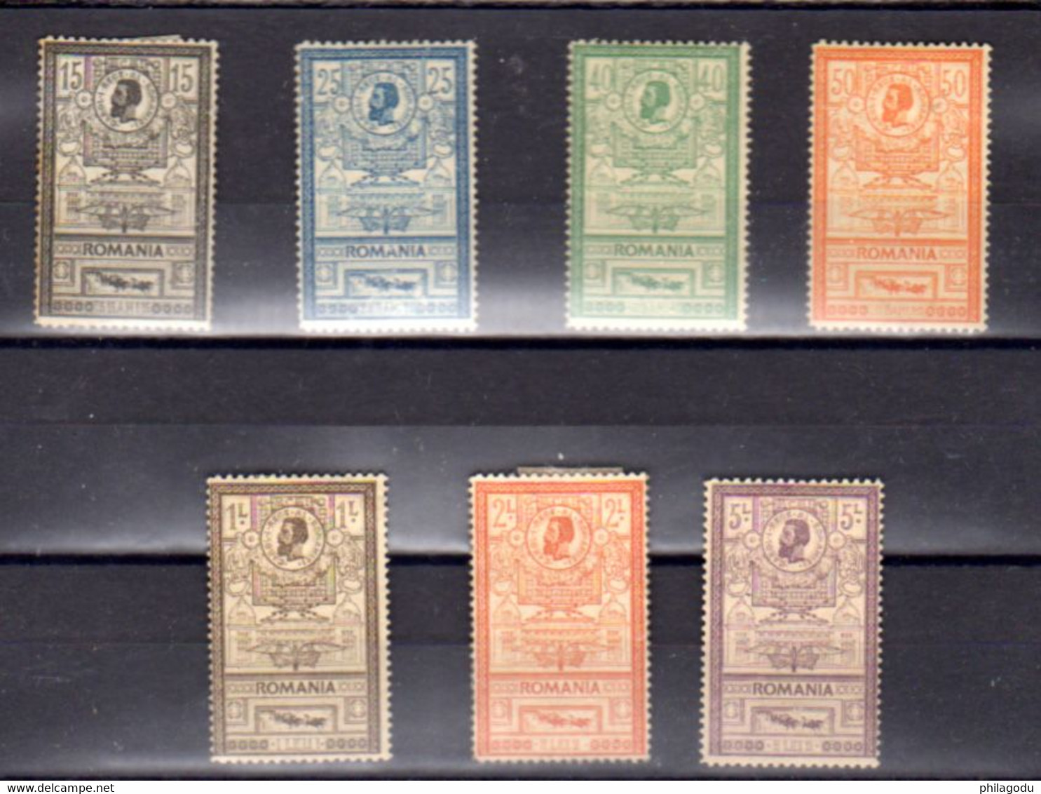 Roumanie 1903, Prince Charles 1er , Et Hôtel Des Postes, 145 / 151 *, Cote 325 € - Other & Unclassified
