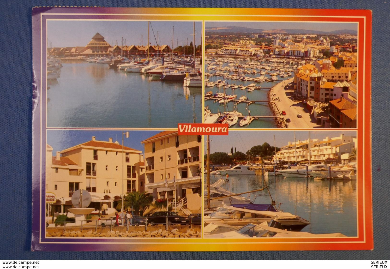 544 PORTUGAL CARTE 1997 VILAMOURA POUR CHARENTON LE PONT . LE PORT - Lettres & Documents