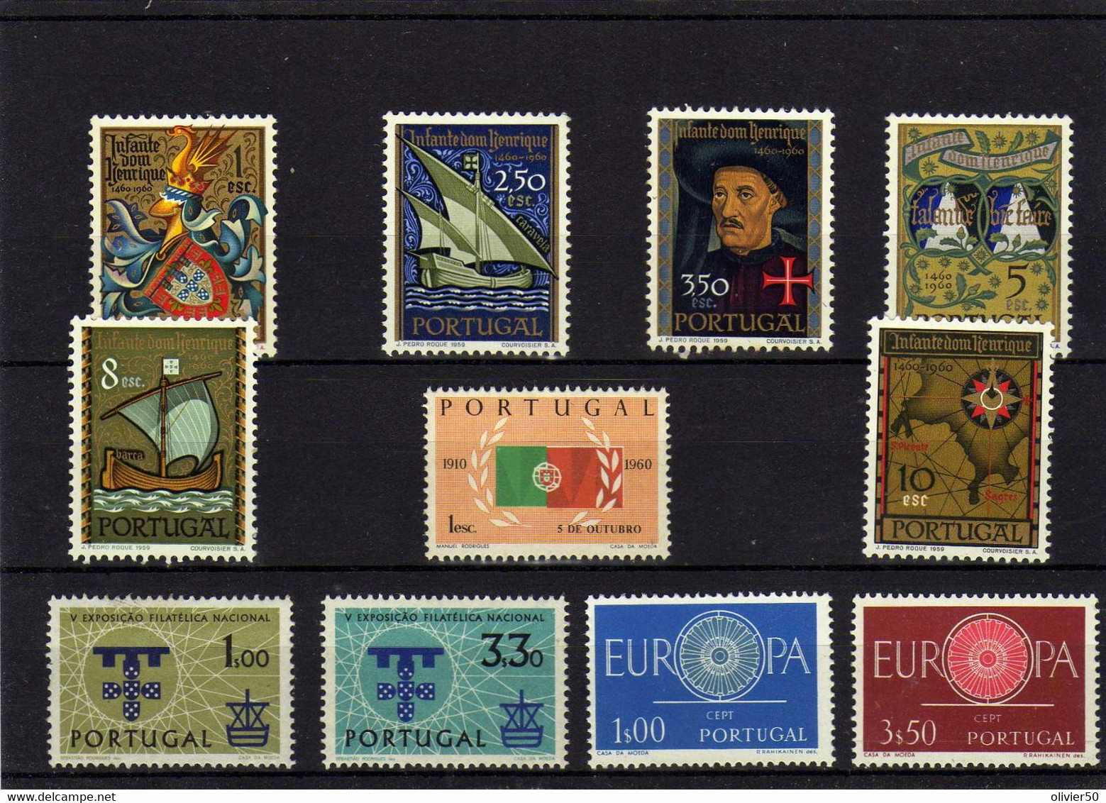 Portugal(1960)  - Annee Complete -  -  Neufs** - Ganze Jahrgänge
