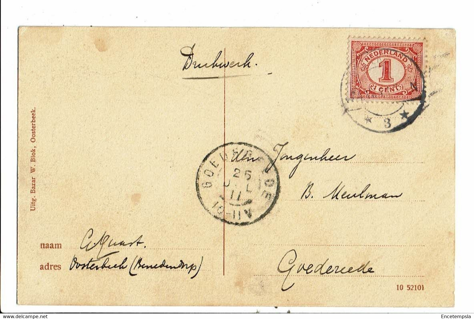 CPA-Carte Postale  Pays Bas-Renkum- Kasteel Doorwerth  1911-VM23864br - Renkum