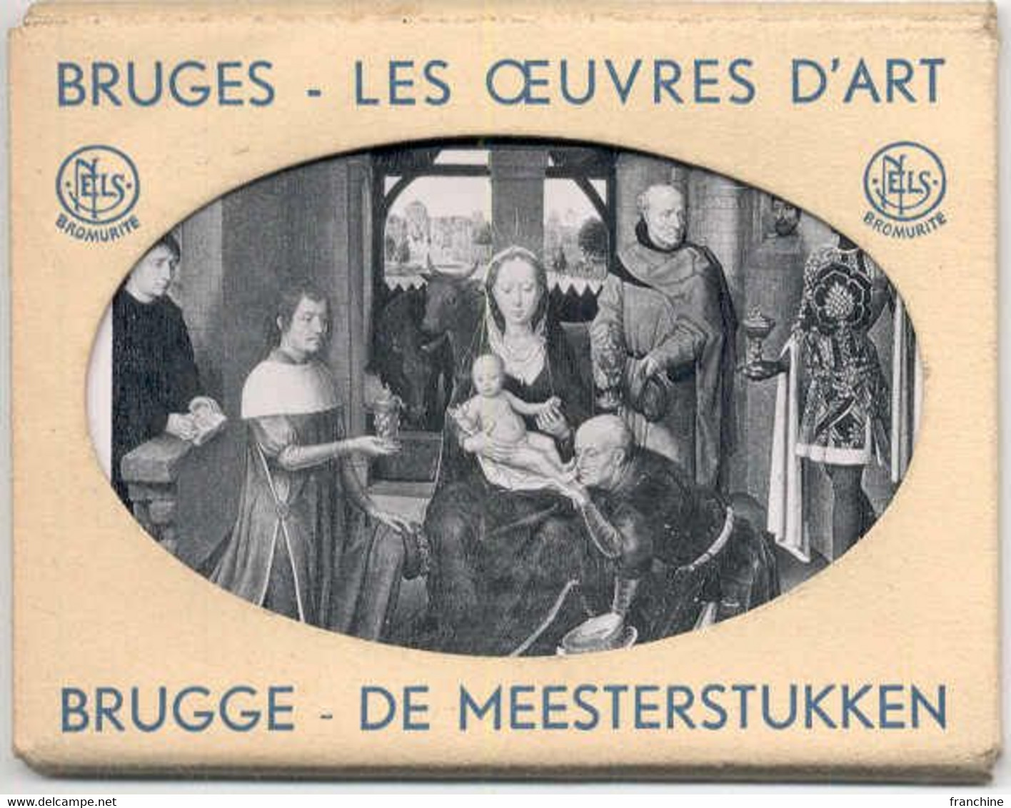 SNAPSHOTS - BRUGGE LES OEUVRES D'ART - Mini Cartes - Série 1 - COMPLET - 12 Cartes Sur 12 - Other & Unclassified