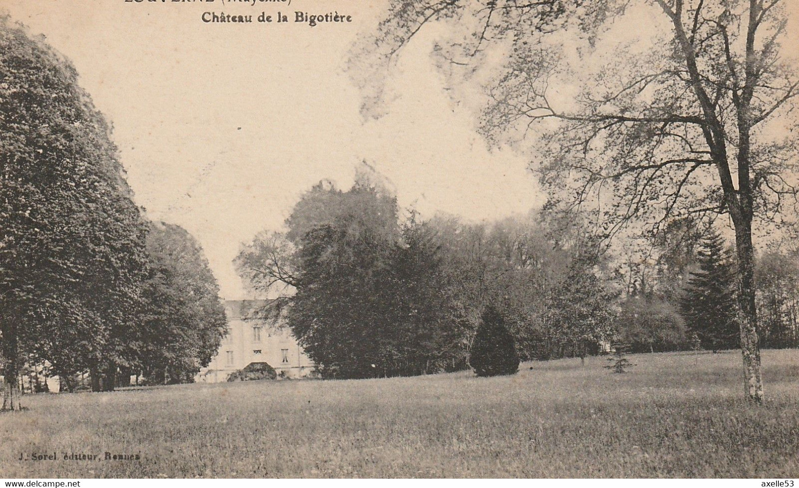 Louverné 53 (2732) Château De La Bigotière - Louverne
