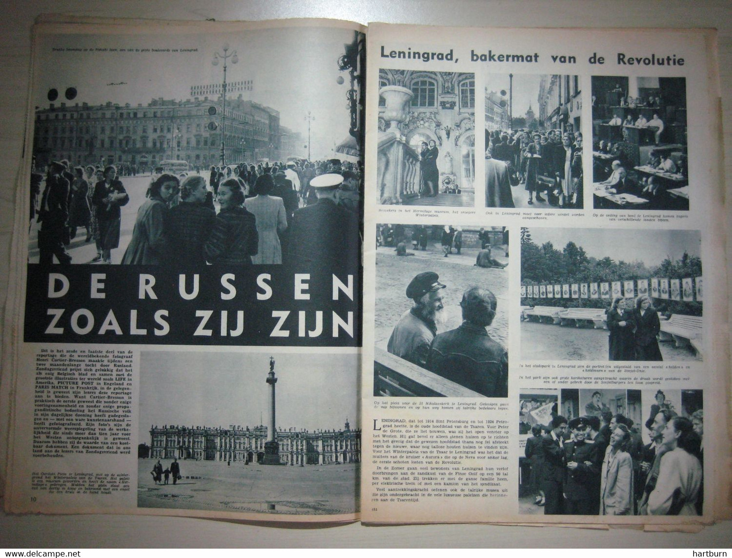 De Russen Zoals Ze Zijn (24.03.1955) Rusland, Leninggrad - Moscou, Russisch, Россия, Rossija - Sonstige & Ohne Zuordnung