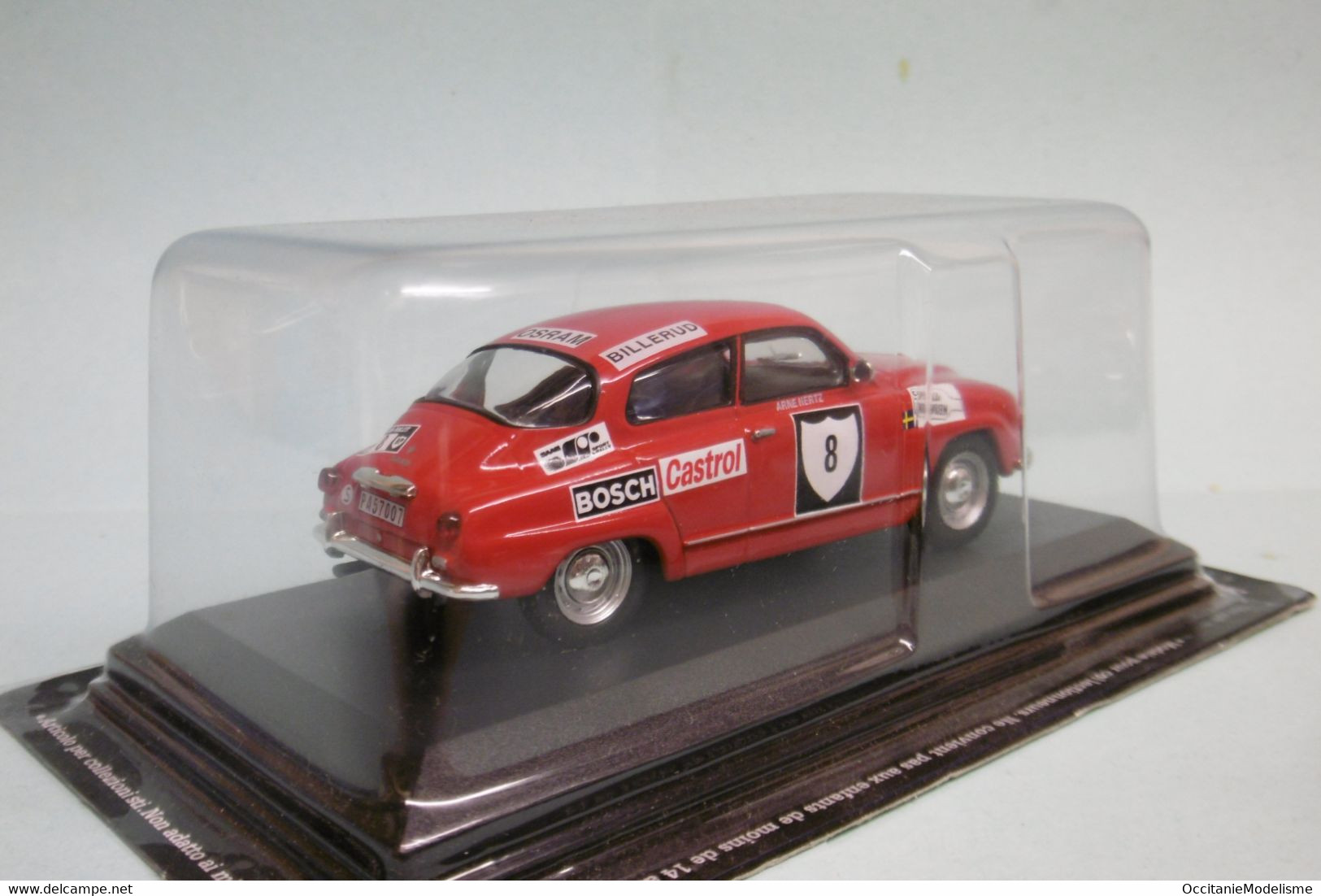 Altaya / Ixo - SAAB 96V4 Sweden Rally 1972 S. Blomqvist - A. Hertz Neuf 1/43 - Rallye