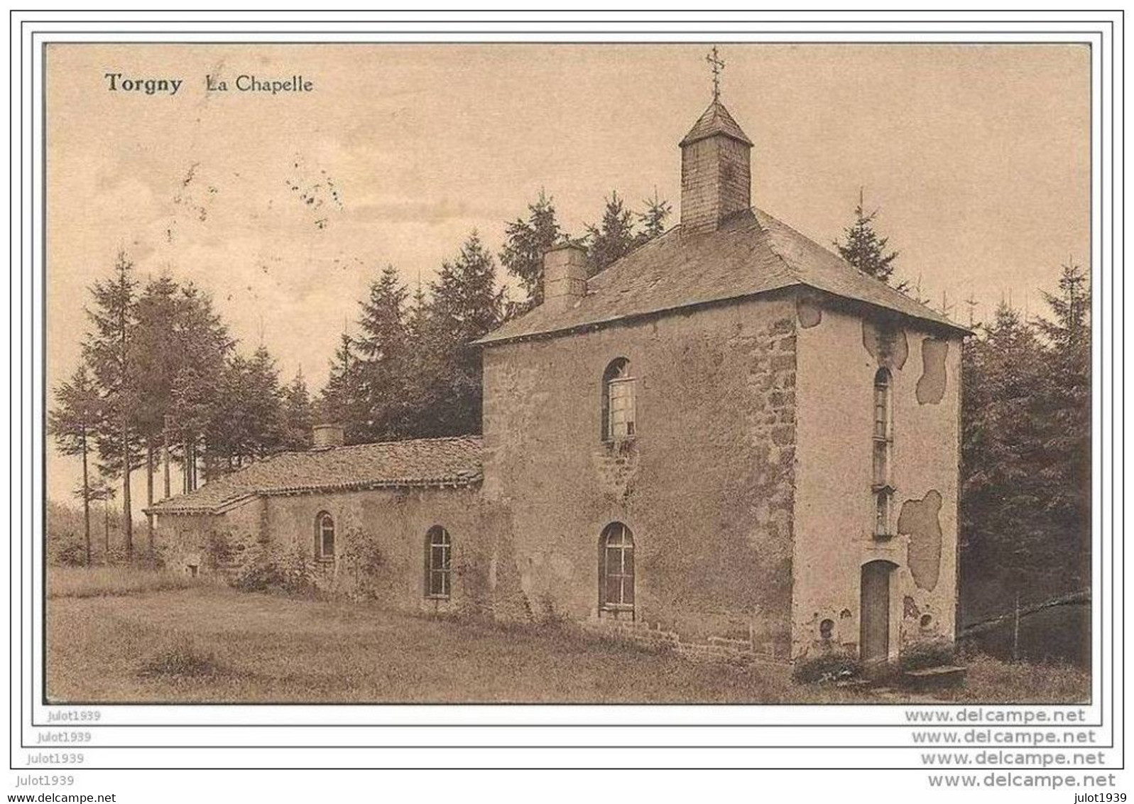 TORGNY ..-- La Chapelle . Vers PARIS ( Mr René GERARD ) .   Voir Verso . - Rouvroy