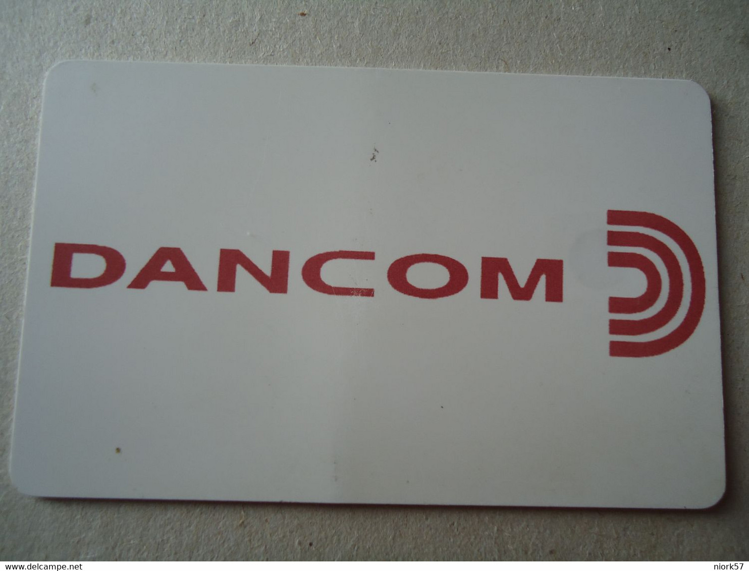 PAKISTAN  CHIPS USED  CARDS DANCOM  2 SCAN - Pakistan