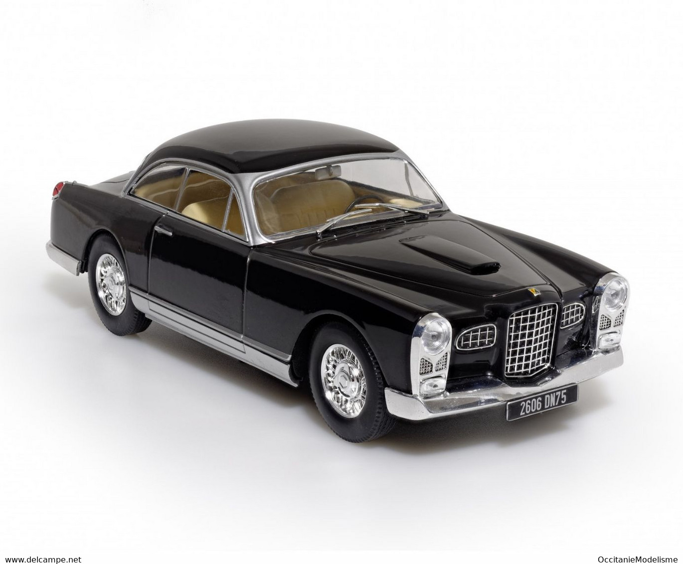 Ixo / Hachette - FACEL VEGA FV 1955 Noir Neuf 1/24 - Altri & Non Classificati