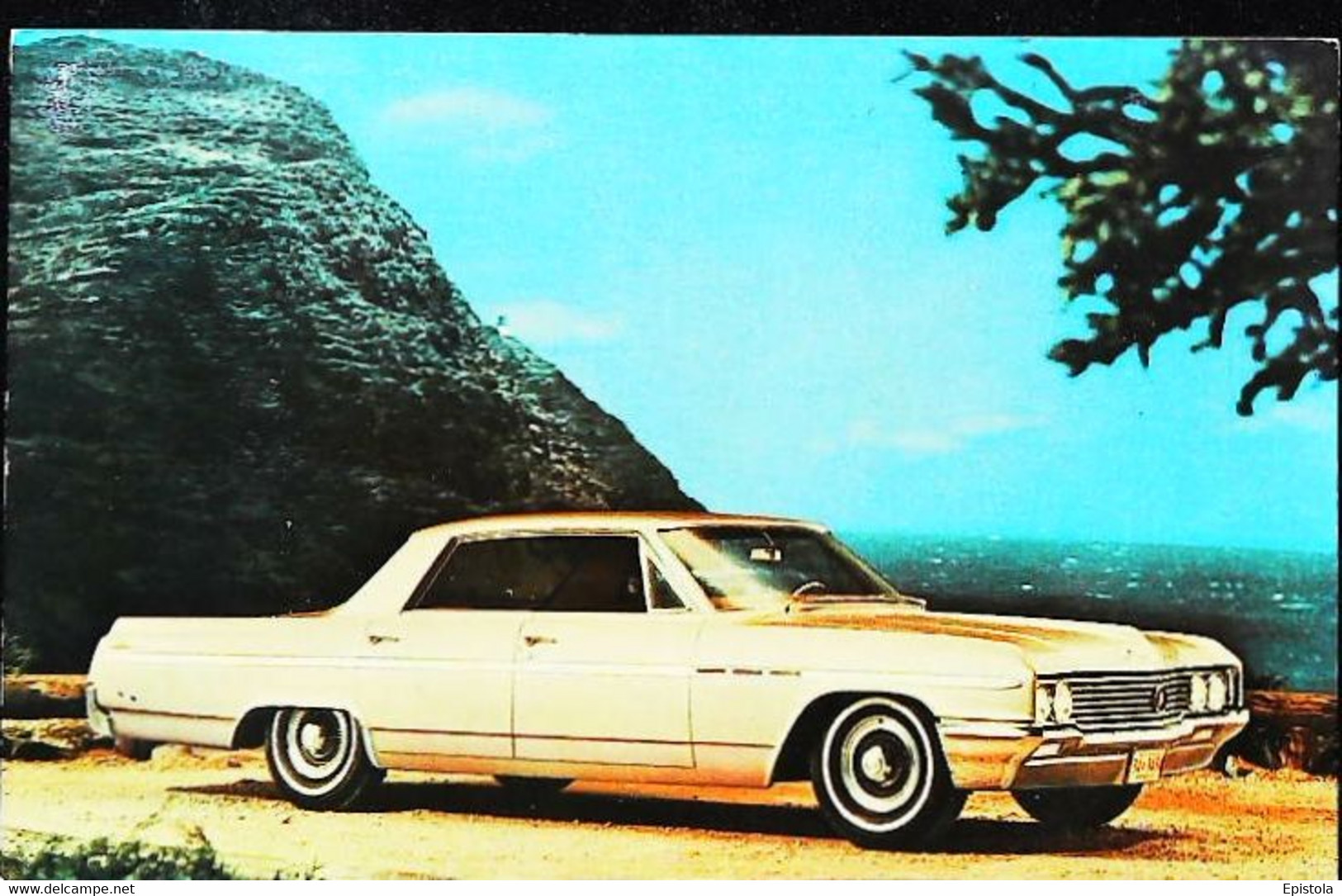 ► BUICK  LeSabre 1963  - Publicté Automobile Américaine (Litho.U.S.A) - Roadside - American Roadside
