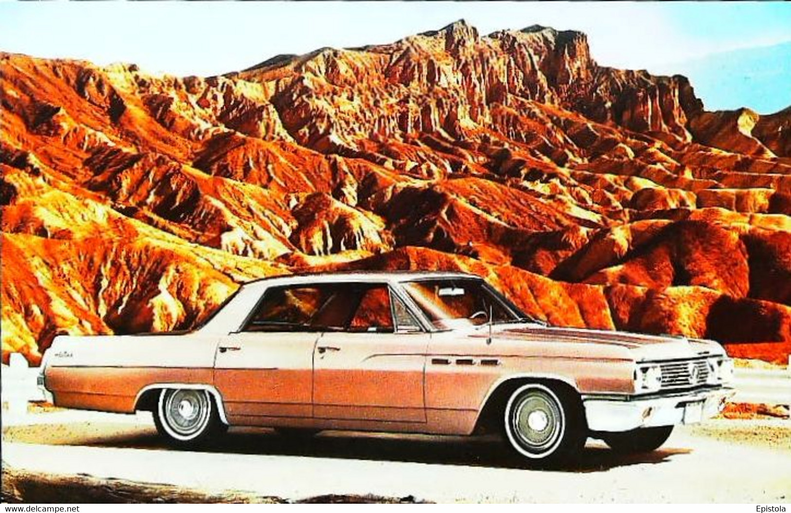 ► BUICK  LeSabre 1962   - Publicté Automobile Américaine (Litho.U.S.A) - Roadside - American Roadside
