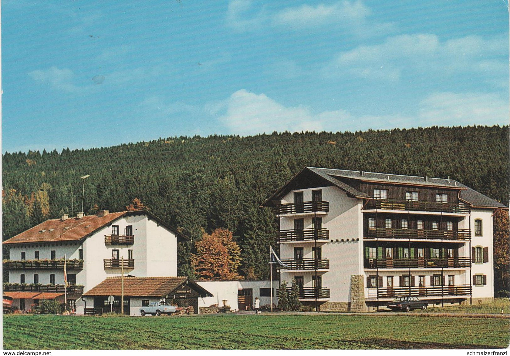 AK Treffelstein Bayerischer Wald Hotel Restaurant Cafe Katharinenhof A Biberbach Tiefenbach Schönau Rötz Waldmünchen - Cham