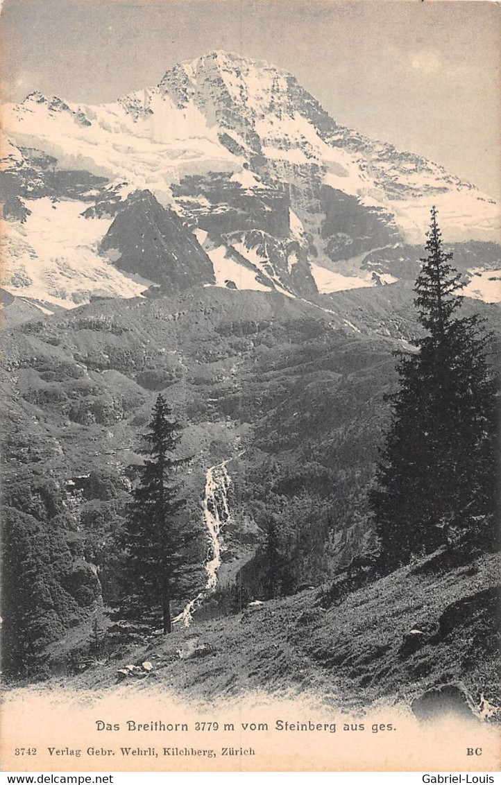 Das Breithorn Vom Steinberg Aus Ges - Zermatt - Zermatt