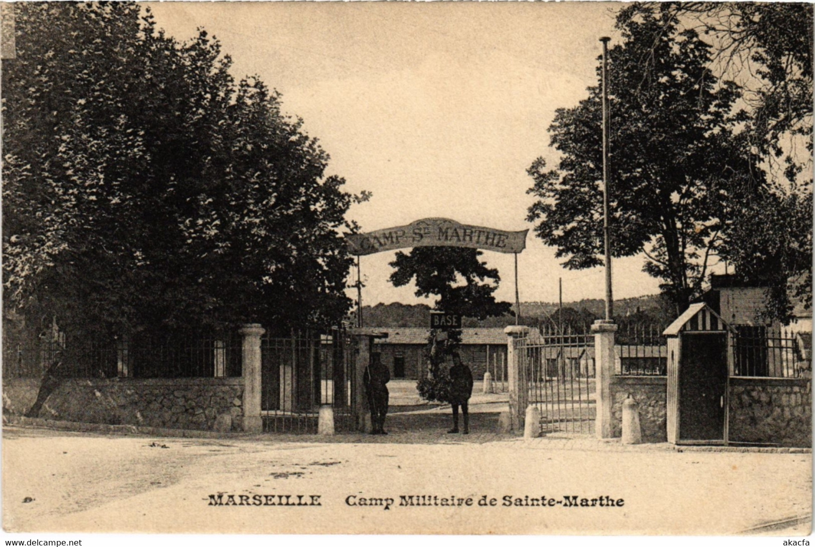 CPA MARSEILLE - Camp Militaire De Ste-Marthe (988352) - Quartiers Nord, Le Merlan, Saint Antoine