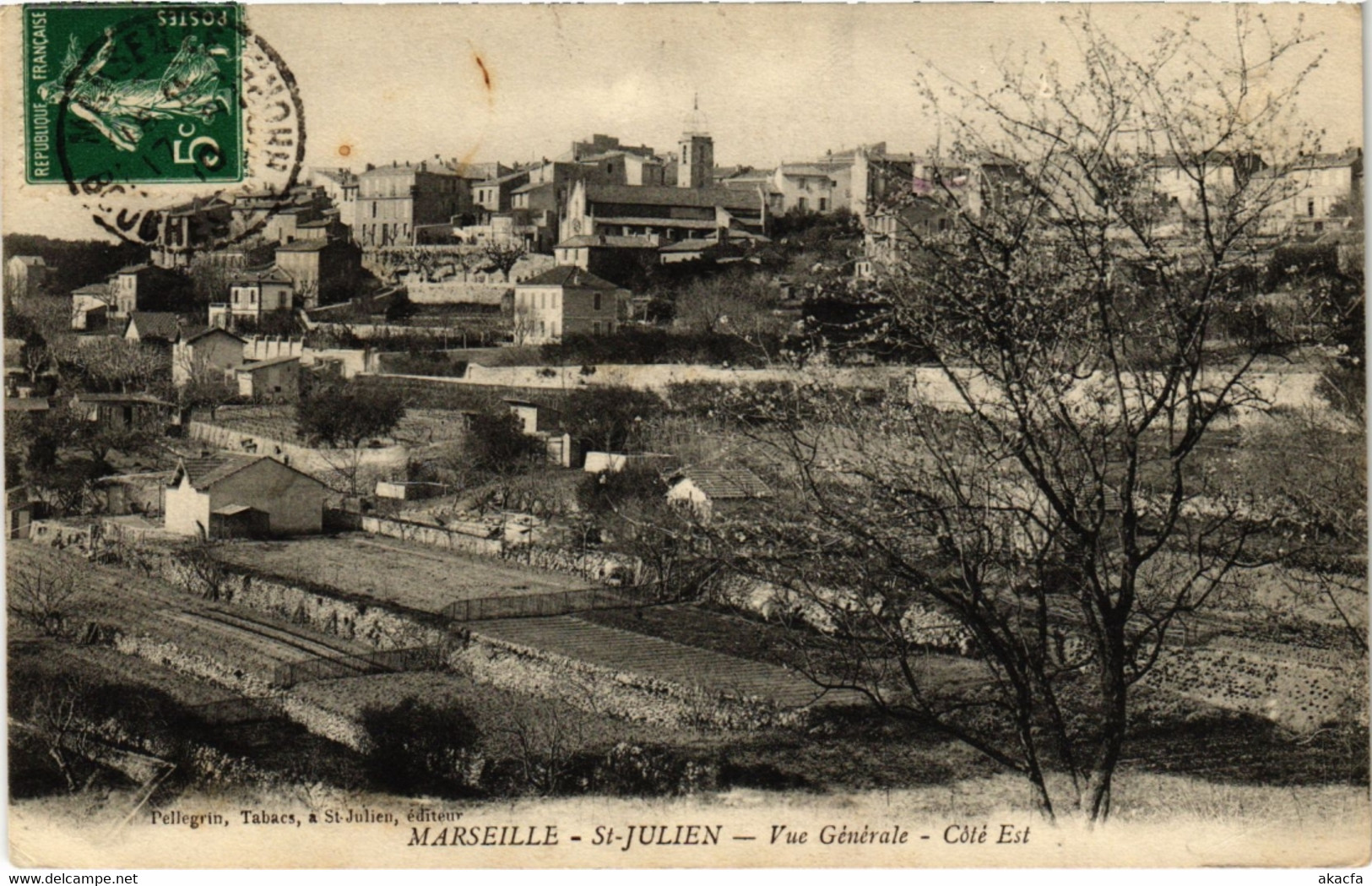 CPA MARSEILLE - St-Julien - Vue Générale - Cote Est (988545) - Saint Barnabé, Saint Julien, Montolivet