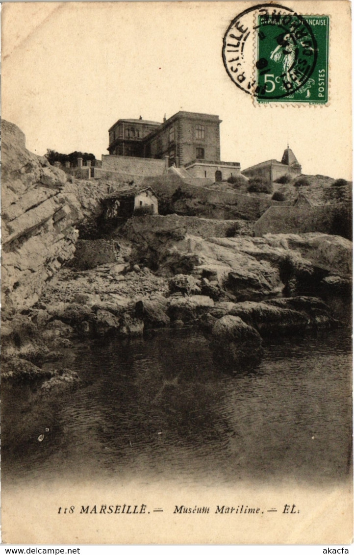 CPA MARSEILLE - Museum Maritime (988586) - Musées