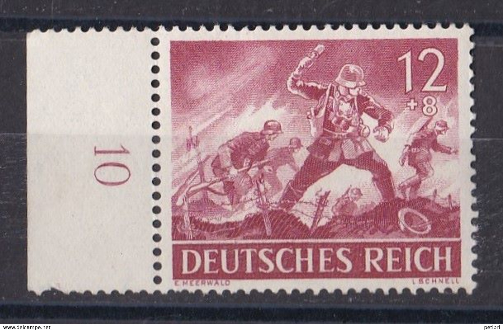 Empire IIIe Reich 1943  Y&T N ° 753  Neuf ** - Neufs