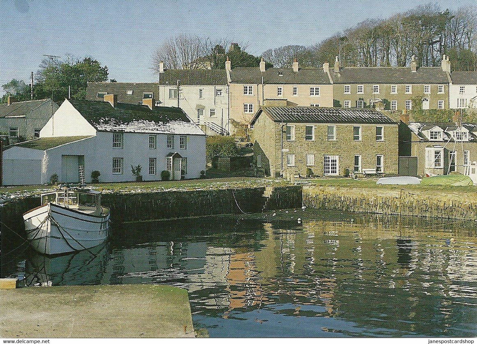 MODERN LARGER SIZED POSTCARD - STRANGFORD'S OLD HARBOUR - COUNTY DOWN - LOCAL PHOTOGRAPHER - Down