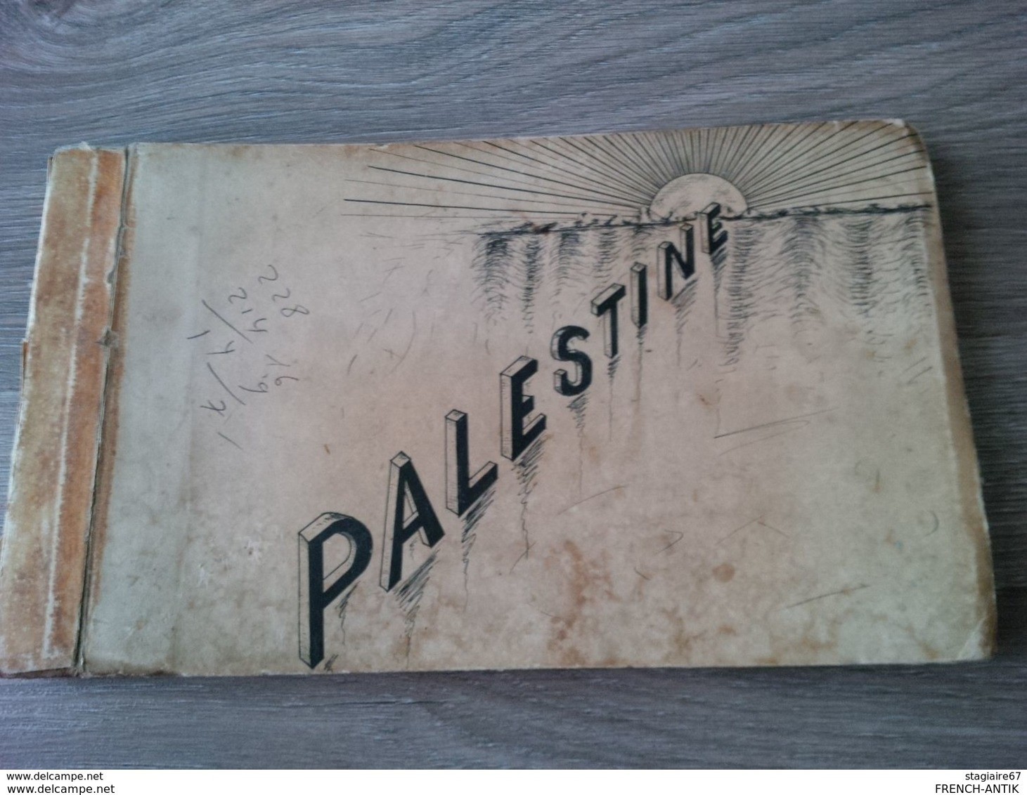 ALBUM DE PALESTINE JERUSALEM BETHLEEM NAZARETH JAFFA JERICHO 30 PHOTOS - Albums & Collections
