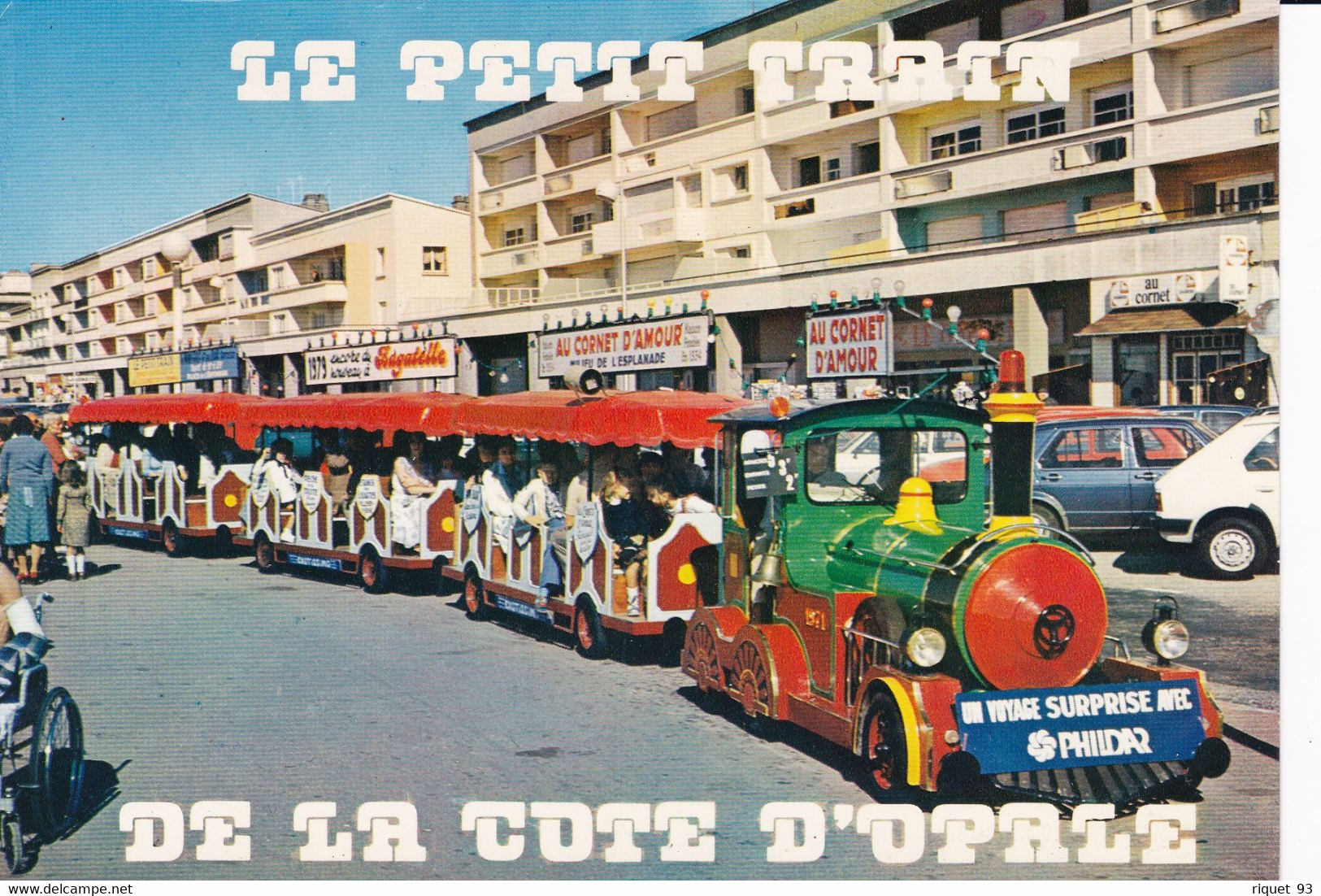 Le Petit Train De La Côte D'Opale - J. DE GORTER (dans Une Rue Commerçante) - Autres & Non Classés