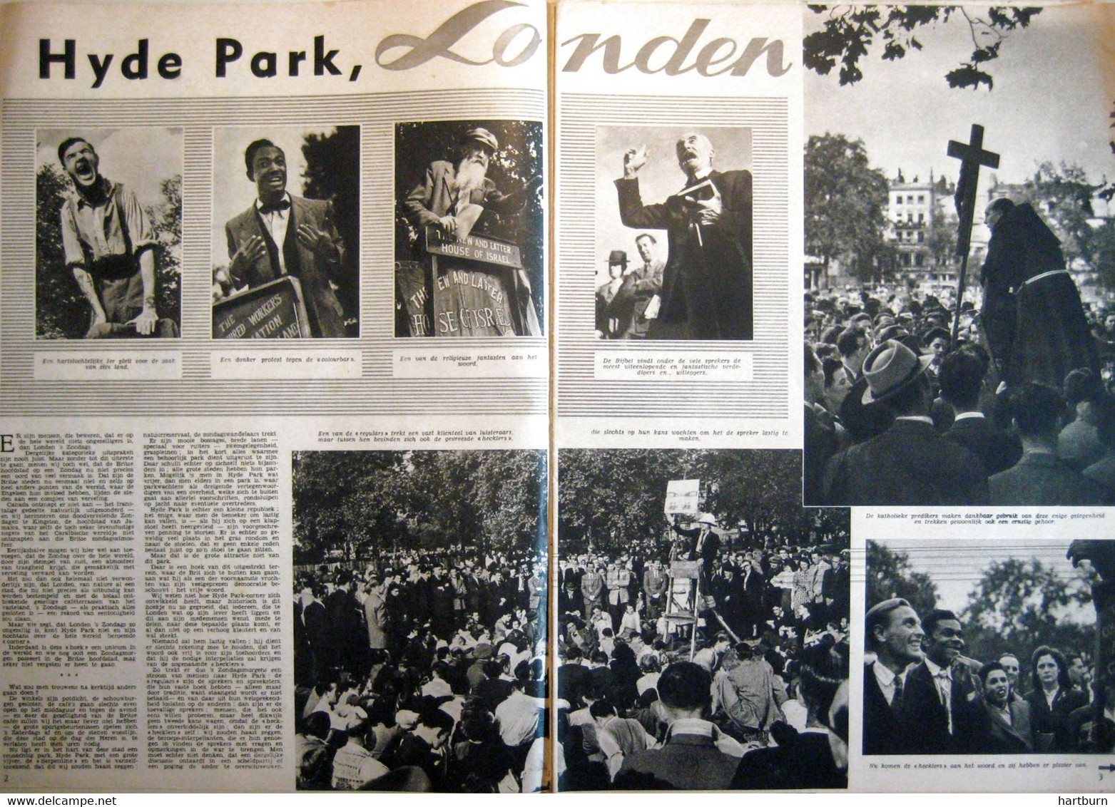 Hyde Park Londen (05.11.1953) Hyde Park Is Een Park In Londen Dat Hendrik VIII Zich In 1536 Heeft Toegeëigend - Other & Unclassified