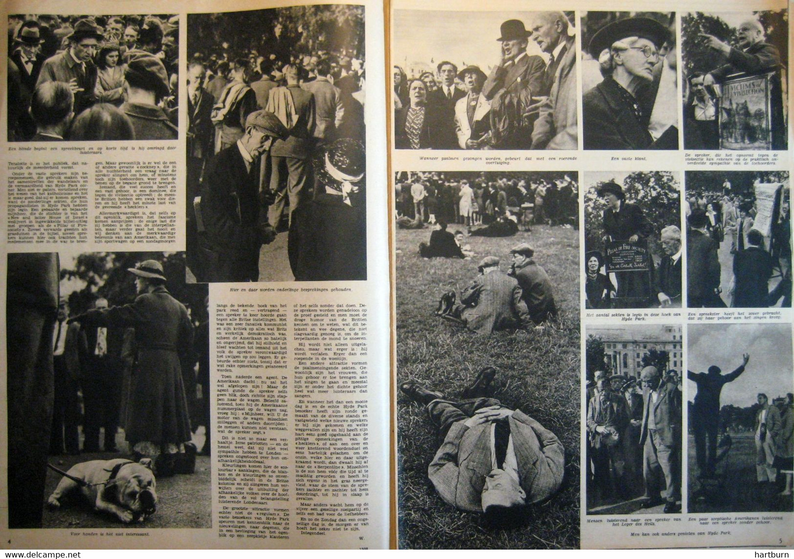 Hyde Park Londen (05.11.1953) Hyde Park Is Een Park In Londen Dat Hendrik VIII Zich In 1536 Heeft Toegeëigend - Altri & Non Classificati