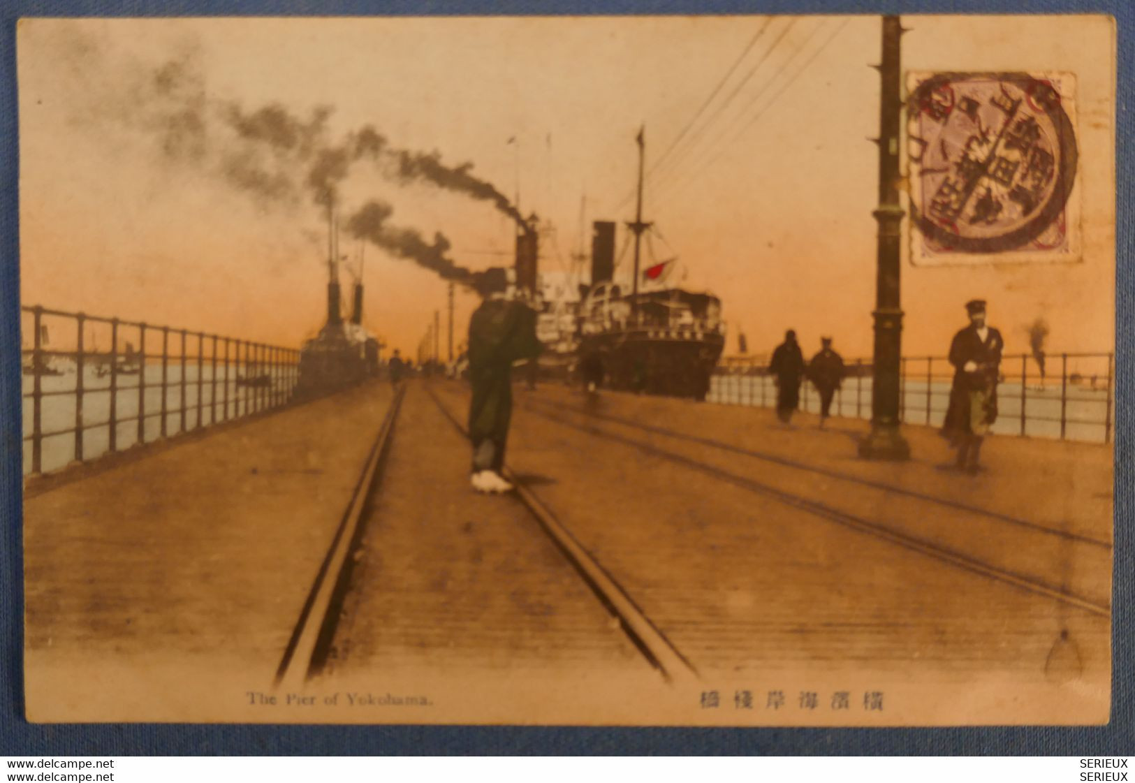 E11 JAPON BELLE CPA 1920 ENV. YOKOHAMA - Storia Postale