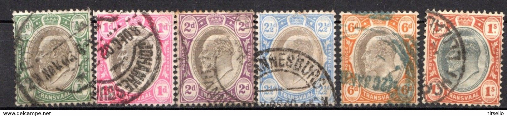 LOTE 2162 /// (C180) TRANSVAAL 1904-09 - N° 165/174  // CATALOG/COTE: 12€ - ¡¡¡ OFERTA - LIQUIDATION - JE LIQUIDE !!! - Transvaal (1870-1909)