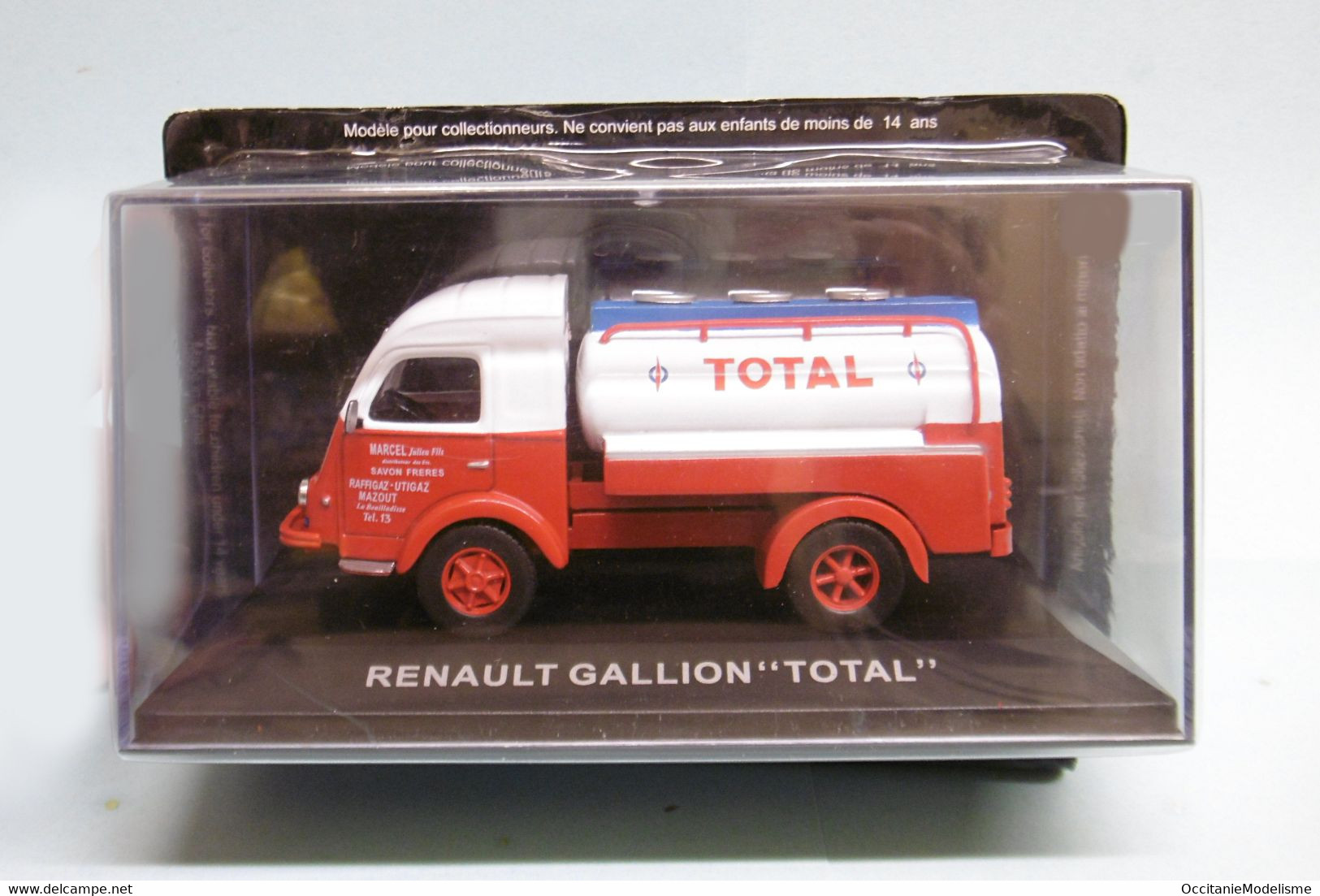 Ixo / Altaya - RENAULT GALION CITERNE TOTAL Neuf 1/43 - Utilitaires