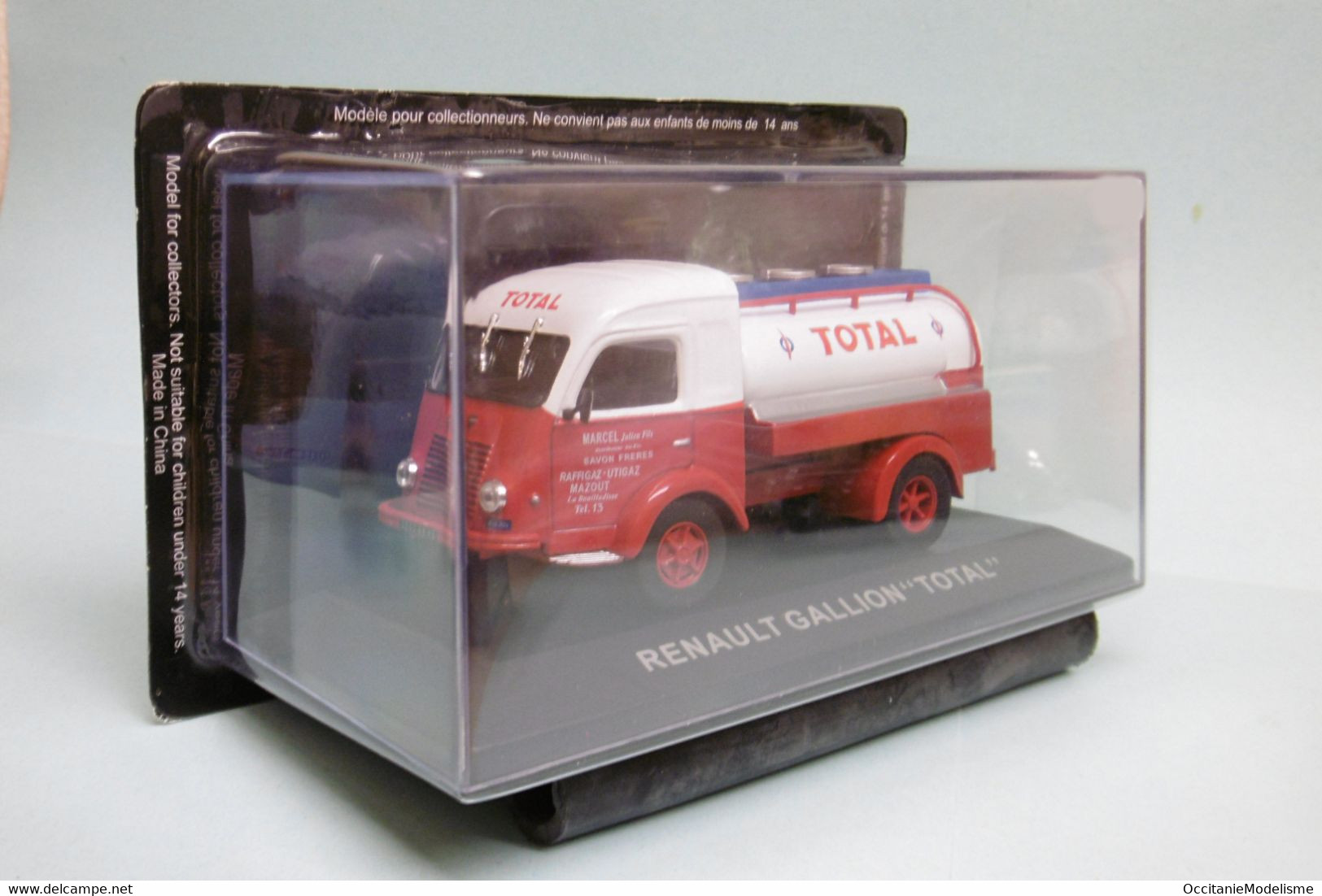 Ixo / Altaya - RENAULT GALION CITERNE TOTAL Neuf 1/43 - Utilitaires