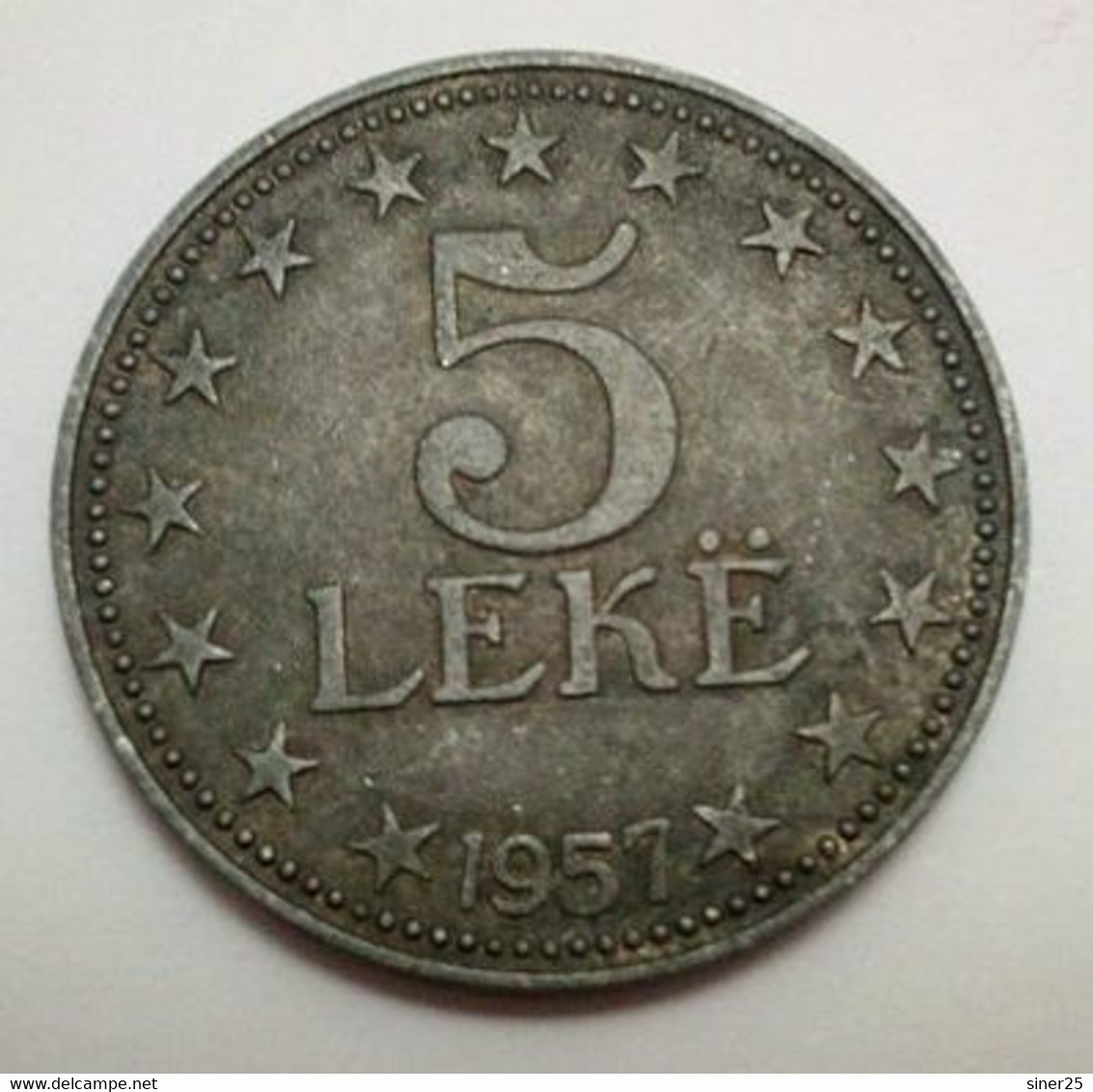 Albania -  5 Leke 1957 - Albania