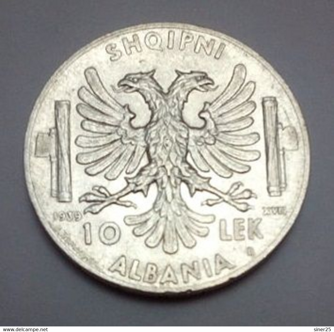 Albania -  10 LEKE 1939 - Albanien