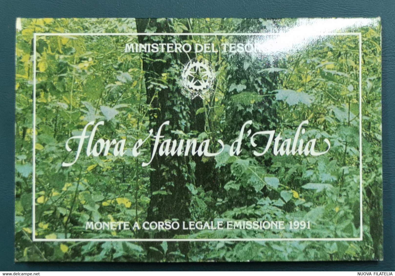 ITALIA 1991 FLORA E FAUNA - Commémoratives