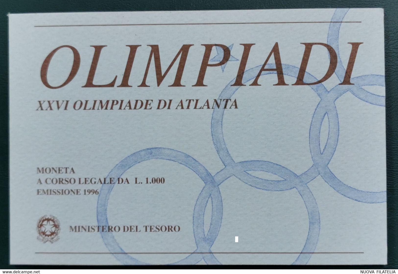 ITALIA 1996 ATLANTA - Commemorative