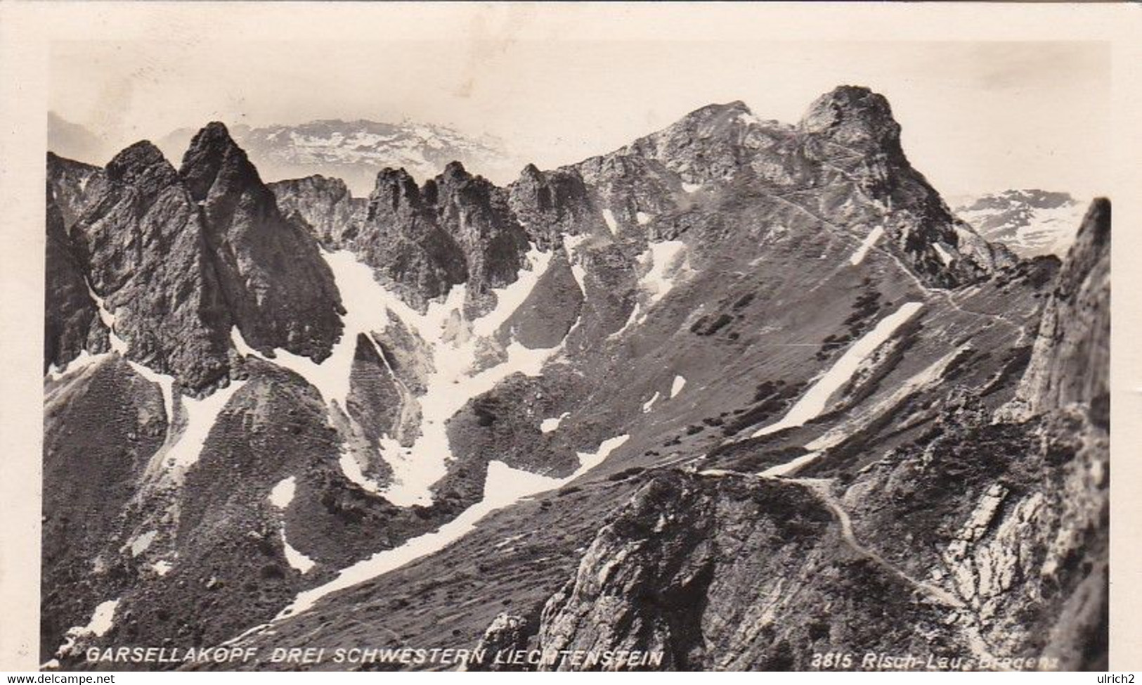 AK Garsellakopf Drei Schwestern Liechtenstein  (52728) - Liechtenstein