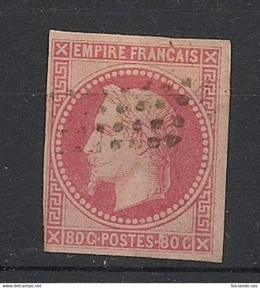 Colonies Générales - 1871 - N°Yv. 10 - Napoleon III 80c Rose - Oblitéré / Used - Napoleon III